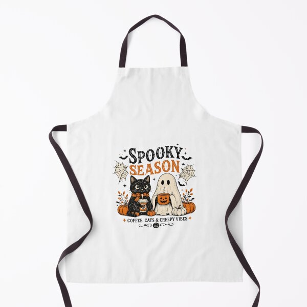 Item preview, Spooky Season Coffee Cats & Creepy designed and sold by ArunikaVelora.