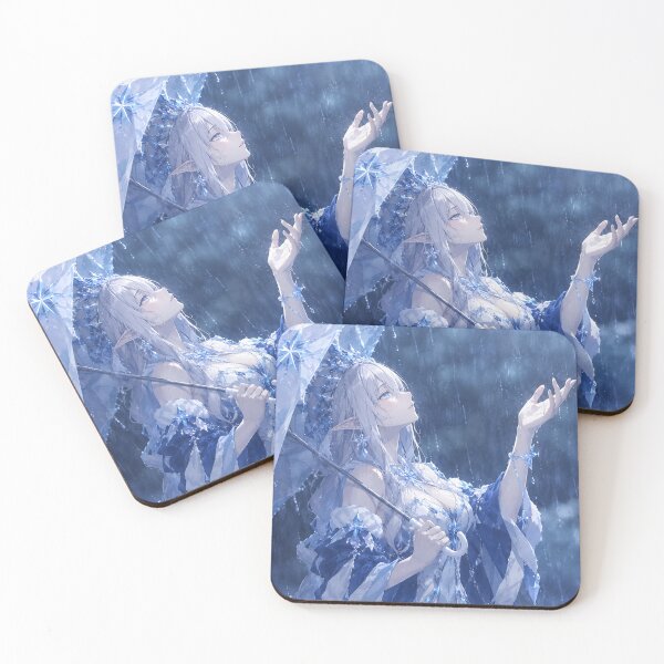 Item preview, Tsaritsa Ice Princess Elf Holding Crystal Umbrella designed and sold by iwzzuel.