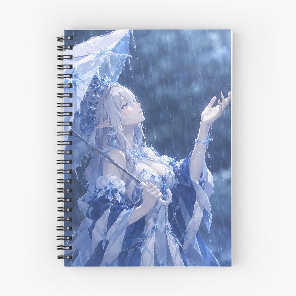 Item preview, Tsaritsa Ice Princess Elf Holding Crystal Umbrella designed and sold by iwzzuel.