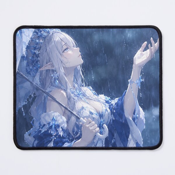 Item preview, Tsaritsa Ice Princess Elf Holding Crystal Umbrella designed and sold by iwzzuel.
