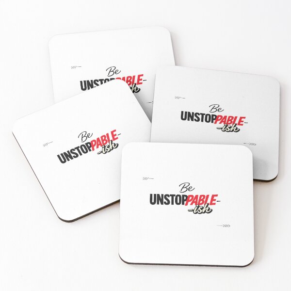 Item preview, Be Unstoppable‑ish – Motivational Typography Design with Minimal Graphics designed and sold by EdgeSphere.