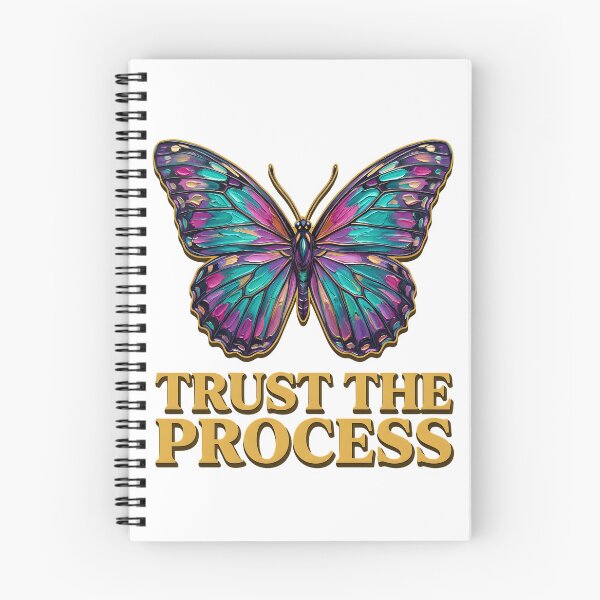 Item preview, Trust The Process Vintage Saturated Butterfly Graphic designed and sold by IrisByJoVon.