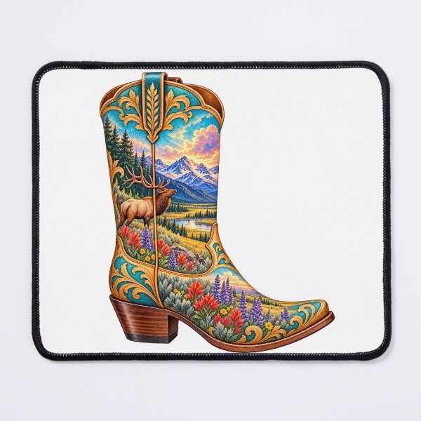 Item preview, Montana Cowboy Boot designed and sold by Whimspired By Paxx.