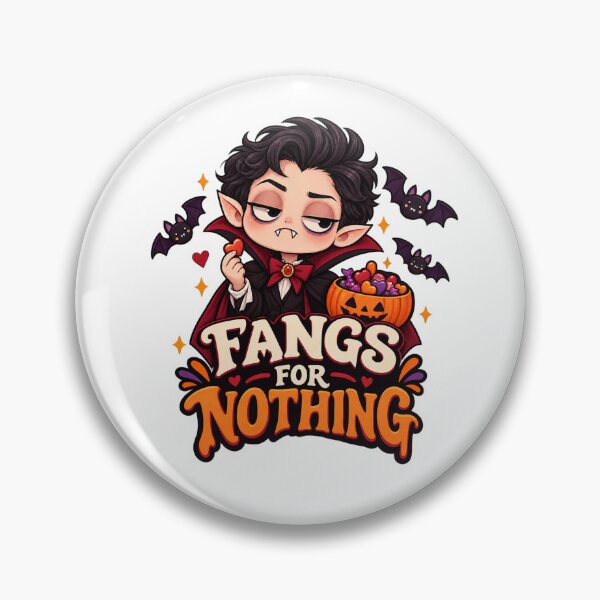 Item preview, Cute Vampire Fangs For Nothing Halloween designed and sold by Pixanova.