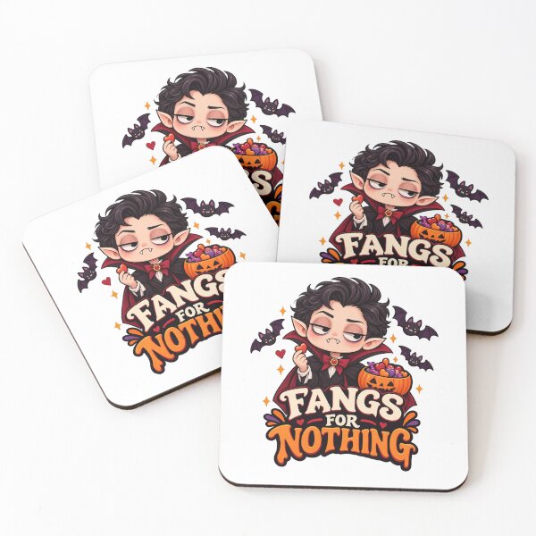 Item preview, Cute Vampire Fangs For Nothing Halloween designed and sold by Pixanova.