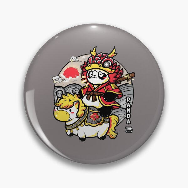 Artikelvorschau, Chibi Panda Krieger reitet auf Pferd Festival T-Shirt-59 entworfen und verkauft von MarcusRuckbr.