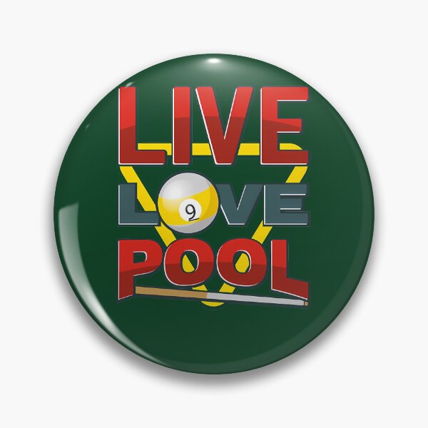 Item preview, Live Love Pool Red Cue And Rack 221 designed and sold by GritBloodline.