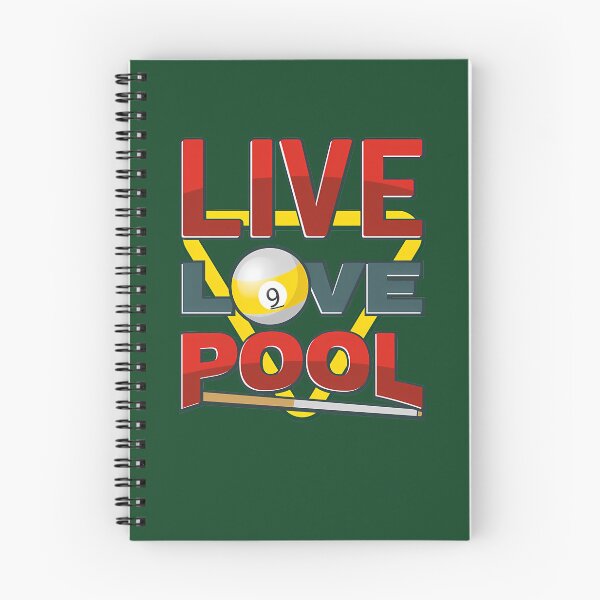 Item preview, Live Love Pool Red Cue And Rack 221 designed and sold by GritBloodline.