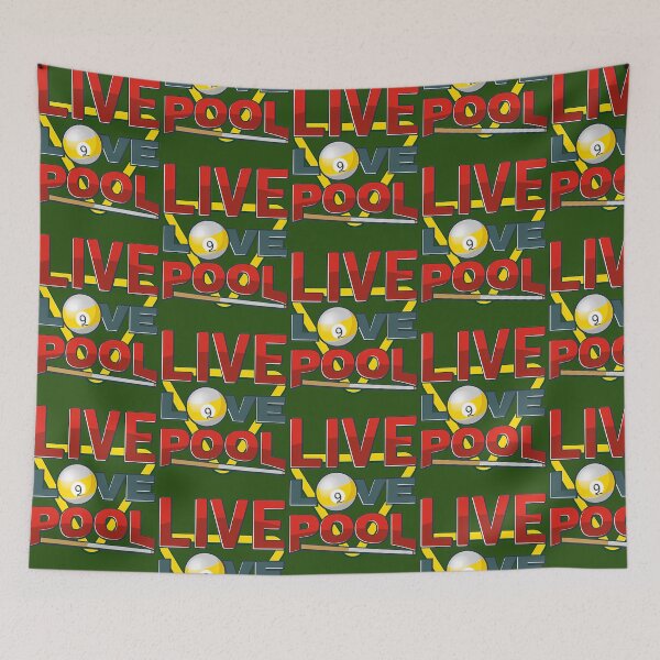Item preview, Live Love Pool Red Cue And Rack 221 designed and sold by GritBloodline.
