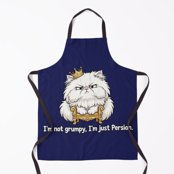 Item preview, • Funny Persian Cat Drama Queen Sticker - Grumpy Fluffy Persian designed and sold by Ibrahimhema5.