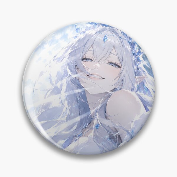 Item preview, Tsaritsa Ethereal Ice Elf Queen Fantasy Anime Art designed and sold by iwzzuel.