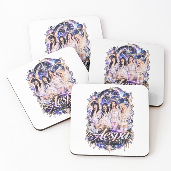 Item preview, Cool aespa Casual Concert Universe Group Poster designed and sold by Valereekmerch.