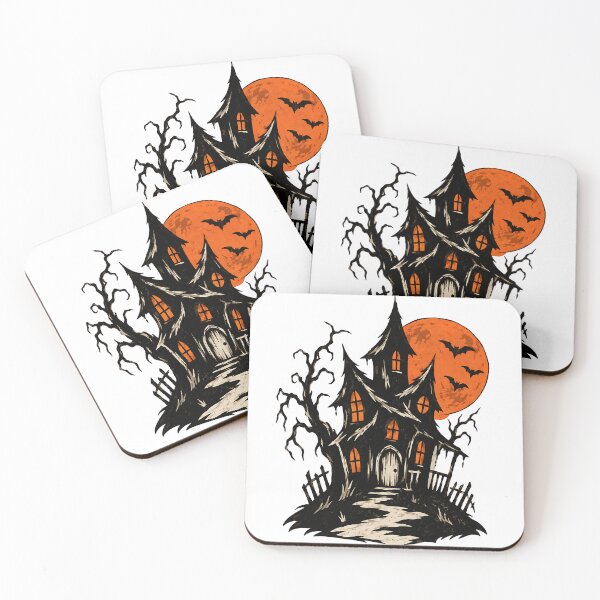 Item preview, Halloween Haunted House designed and sold by RobertMartinArt.