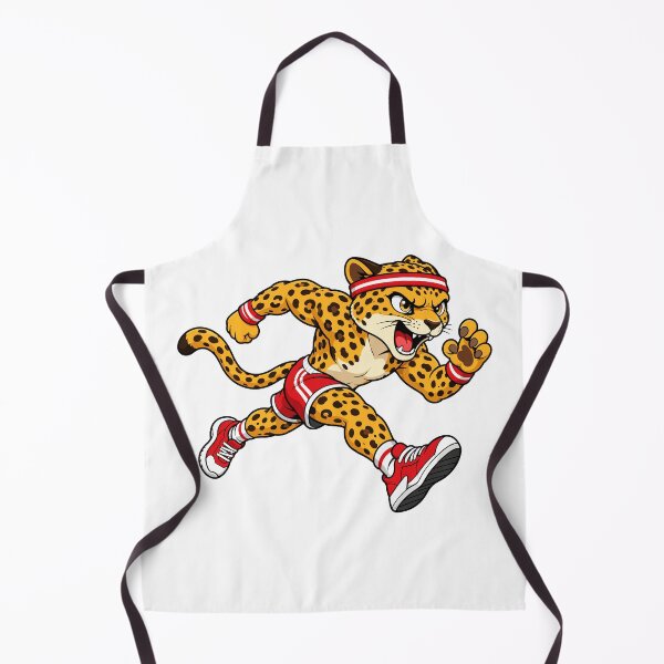 Item preview, Dynamic Cheetah Runner Cartoon Sports Character designed and sold by Krincydigitalart.