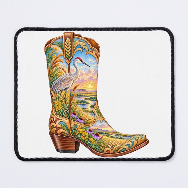 Item preview, Nebraska Cowboy Boot designed and sold by Whimspired By Paxx.
