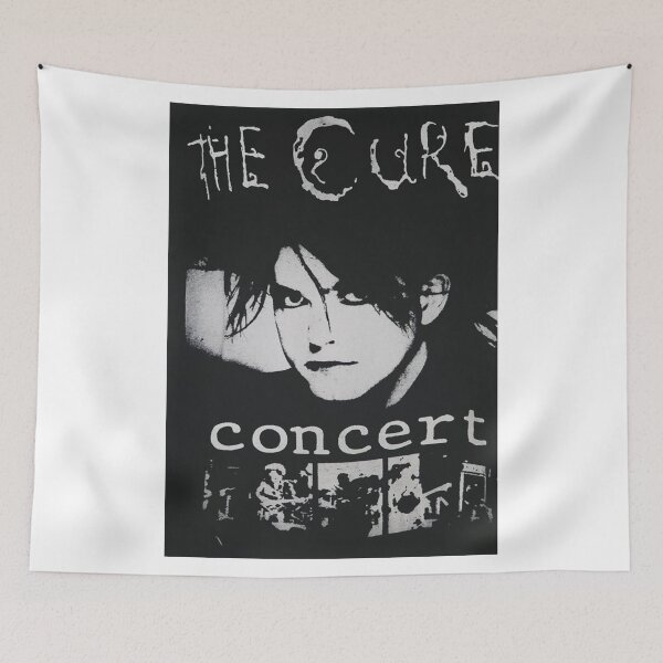 Item preview, Concert The Cure Vintage Poster designed and sold by qiwezyaung.