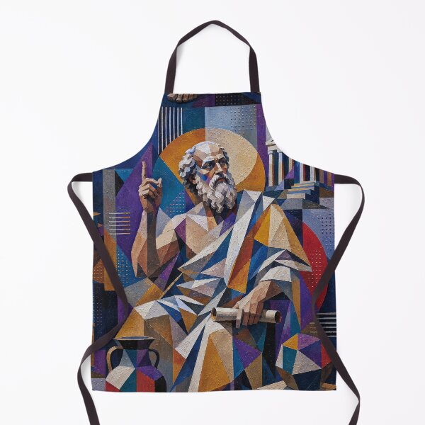 Item preview, Socrates – Ancient Greek Philosopher Painting designed and sold by GalleryKauffeld.