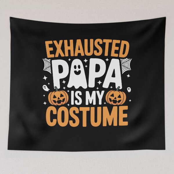 Item preview, Exhausted Dad Halloween Costume Funny Spooky Design designed and sold by limanol.