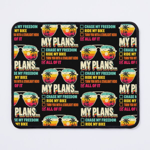 Item preview, My Plans Chase Freedom Ride My Bike Retro Aviator Sunglasses Graphic designed and sold by GiftsProShop.