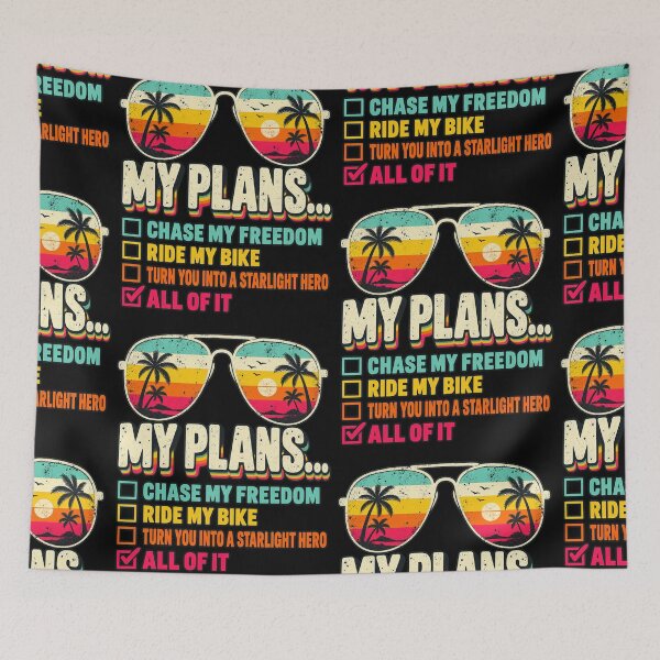 Item preview, My Plans Chase Freedom Ride My Bike Retro Aviator Sunglasses Graphic designed and sold by GiftsProShop.