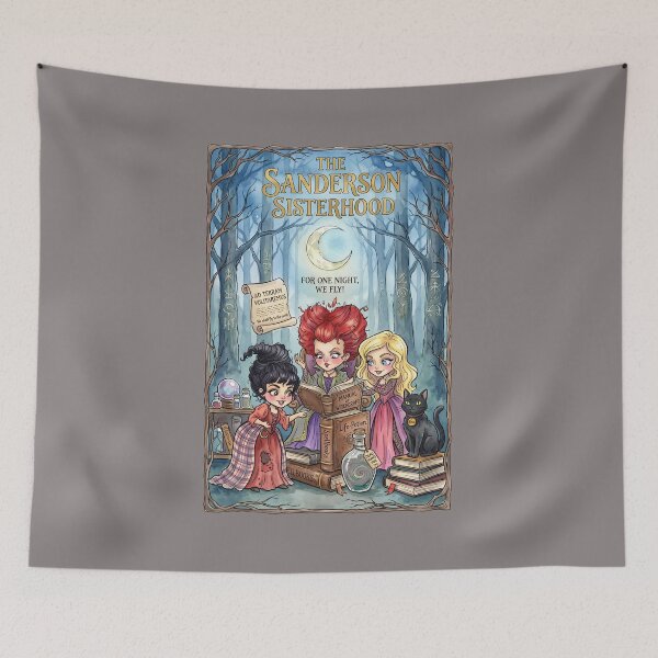 Artikelvorschau, Chibi Sanderson Schwestern Aquarell Wald T-Shirt-76 entworfen und verkauft von MarcusRuckbr.