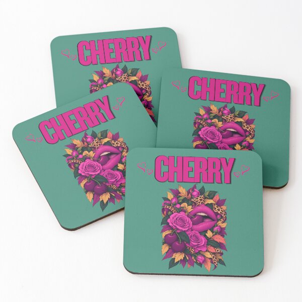 Item preview, Cherry – Wild & Sweet Leopard Floral designed and sold by Aimetoi.