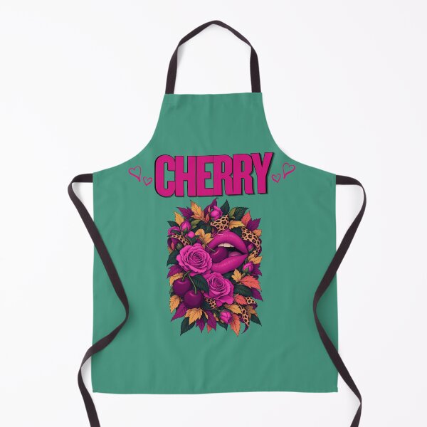 Item preview, Cherry – Wild & Sweet Leopard Floral designed and sold by Aimetoi.
