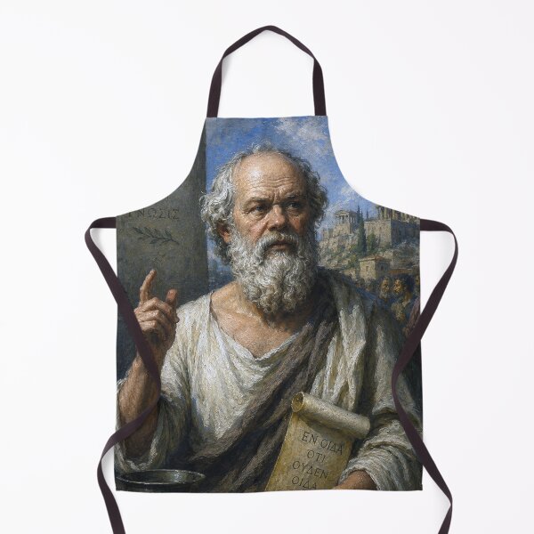 Item preview, Ancient Greek Philosopher Socrates Painting - Philosophy and Reason designed and sold by GalleryKauffeld.