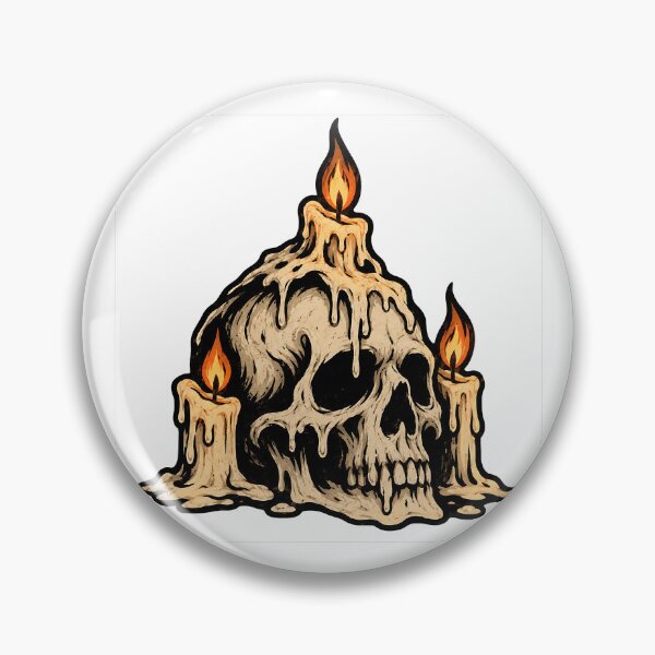 Item preview, Halloween Skull designed and sold by RobertMartinArt.