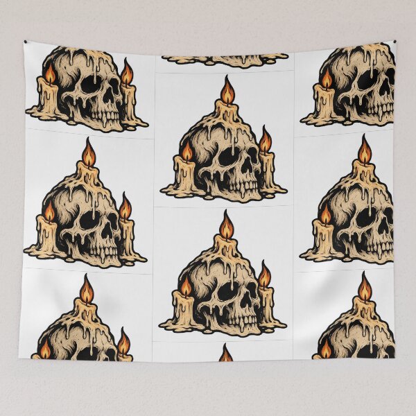 Item preview, Halloween Skull designed and sold by RobertMartinArt.