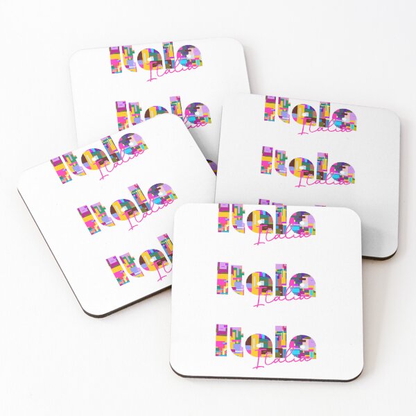 Item preview, Itala, Messina, Italy, Italia, colorful typography design for travellers designed and sold by Wanderful-roads.