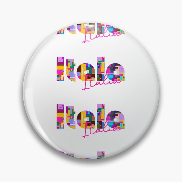 Item preview, Itala, Messina, Italy, Italia, colorful typography design for travellers designed and sold by Wanderful-roads.