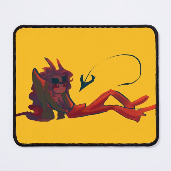 Item preview, Lounging Crimson Imp Demon designed and sold by ZerrestFD.