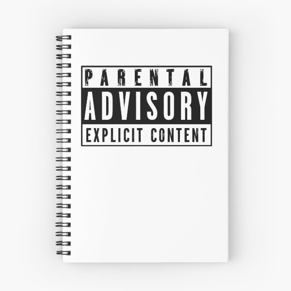 Item preview, Parental Advisory Motorcycle Man B&W designed and sold by PillowPaws.