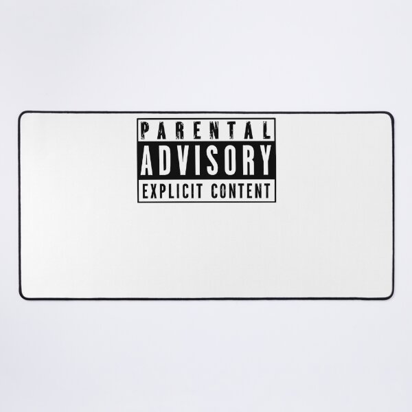 Item preview, Parental Advisory Motorcycle Man B&W designed and sold by PillowPaws.