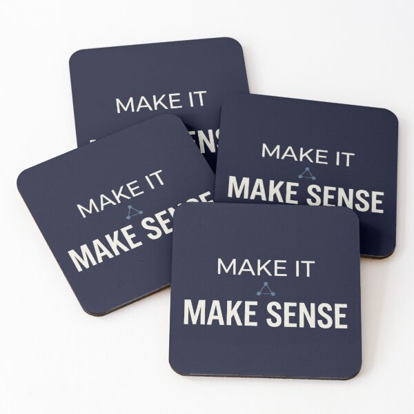 Item preview, Make It Make Sense Engineering Minimalist  designed and sold by Amr Darwish Graphic designer.
