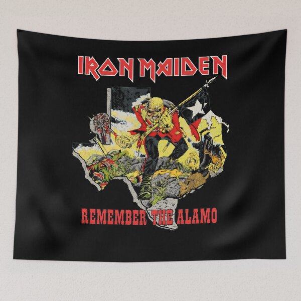 Item preview, Maiden Eddie Remember The Alamo Texas Heavy Metal designed and sold by Rafiqrafisqy.