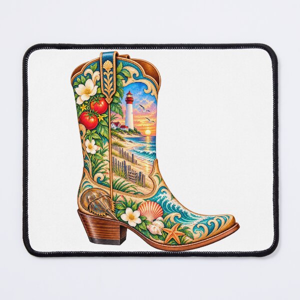 Item preview, New Jersey Cowboy Boot designed and sold by Whimspired By Paxx.