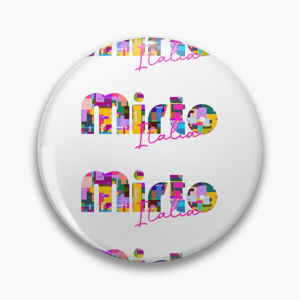 Item preview, Mirto, Messina, Italy, Italia, colorful typography design for travellers designed and sold by Wanderful-roads.