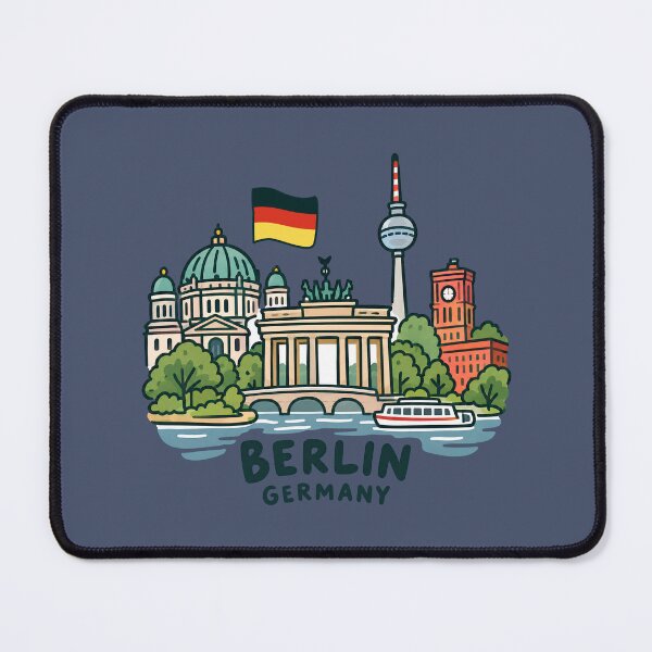Item preview, Berlin Germany Cute City designed and sold by HowToCanadian.