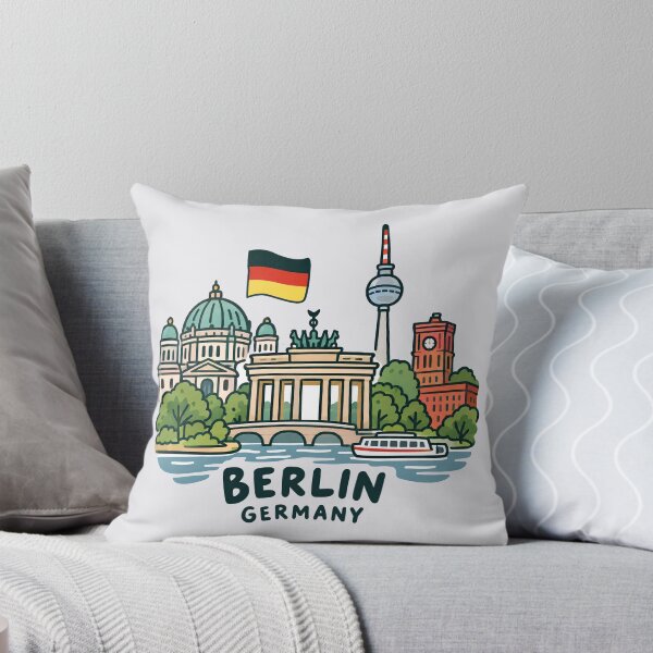 Item preview, Berlin Germany Cute City designed and sold by HowToCanadian.