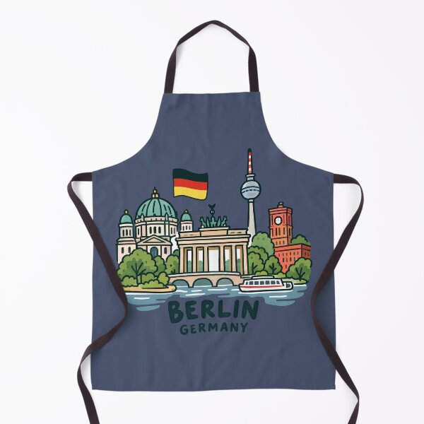 Item preview, Berlin Germany Cute City designed and sold by HowToCanadian.