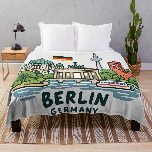 Item preview, Berlin Germany Cute City designed and sold by HowToCanadian.