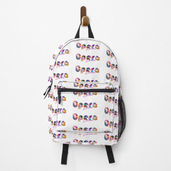 Item preview, Opera, Milano, Italy, Italia, colorful typography design for travellers designed and sold by Wanderful-roads.