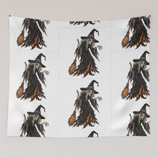 Item preview, Halloween The Witch designed and sold by RobertMartinArt.