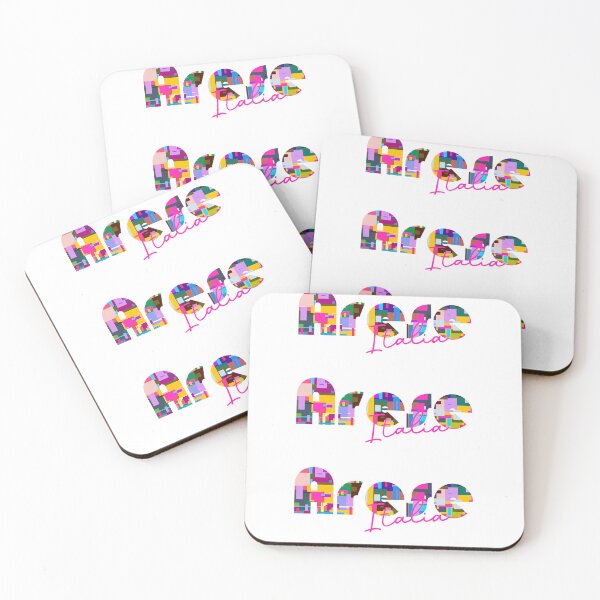 Item preview, Arese, Milano, Italy, Italia, colorful typography design for travellers designed and sold by Wanderful-roads.