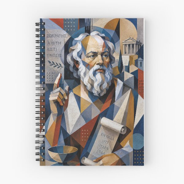 Item preview, Ancient Greek Philosopher Socrates Painting - Philosophy and Reason designed and sold by GalleryKauffeld.