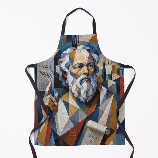 Item preview, Ancient Greek Philosopher Socrates Painting - Philosophy and Reason designed and sold by GalleryKauffeld.