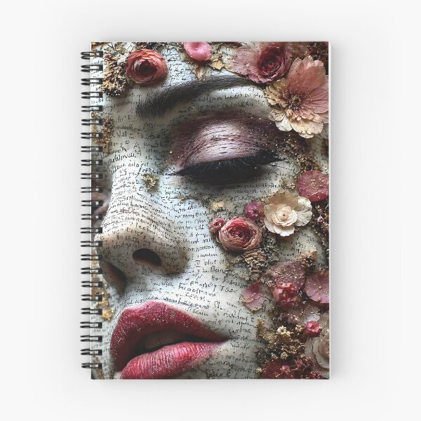 Item preview, The Stories Beneath the Skin Floral Artwork  designed and sold by UrbanTempleArt.