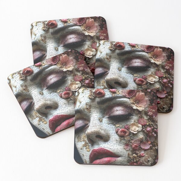 Item preview, The Stories Beneath the Skin Floral Artwork  designed and sold by UrbanTempleArt.